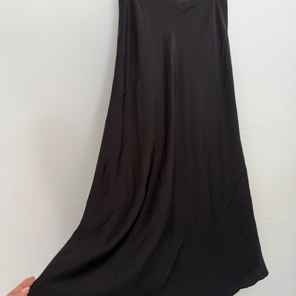 One Fine Day Black Maxi Skirt Workwear Evening Trendy Long - Picture 5 of 6